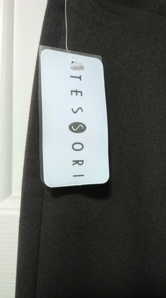 Elegant & Sophisticated Chocolate, Wine Dress Pant - Picture 12 of 16